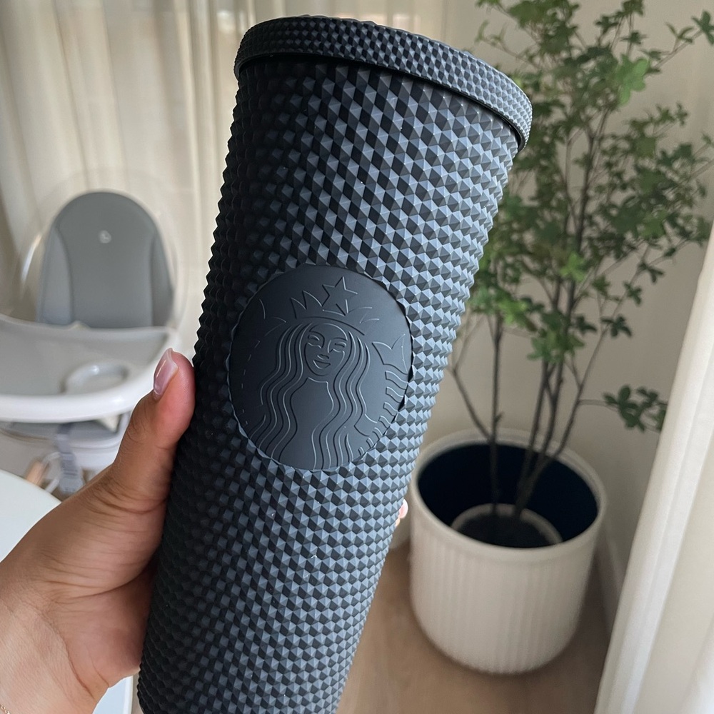 Matte black cup